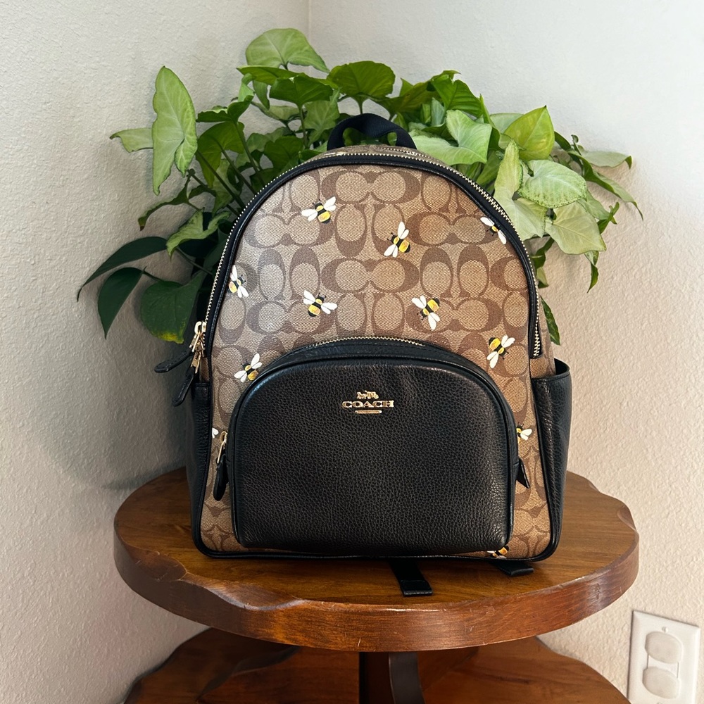 Bumble Bee Coach Mini-Backpack